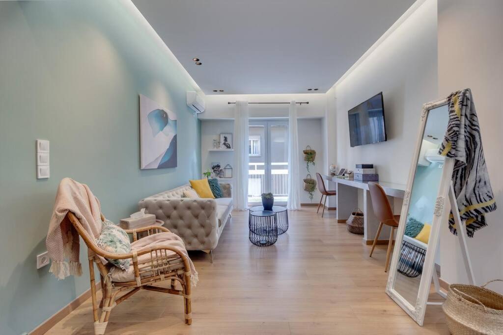 Deluxe Urban 2Br Apt By Nat. Archaelogical Museum Athens Luaran gambar