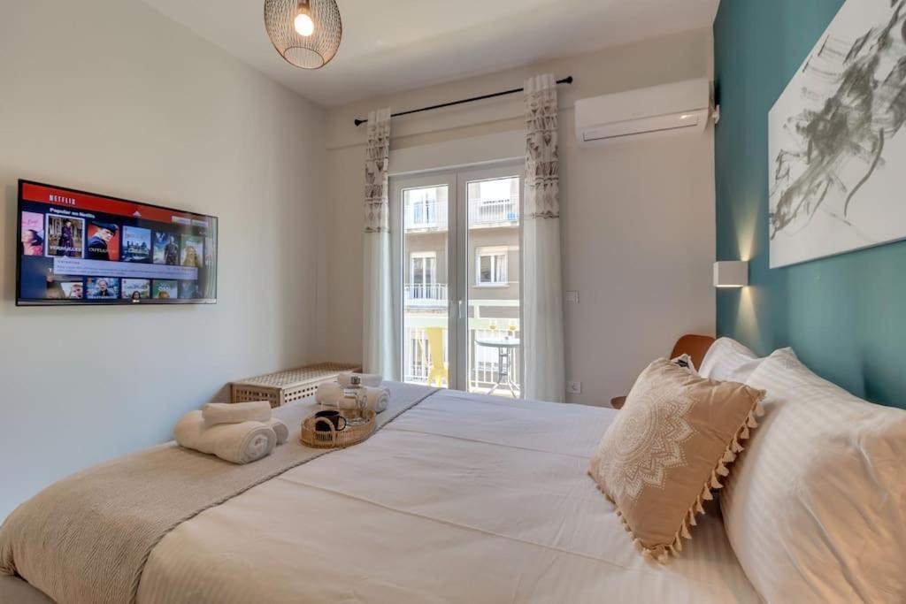 Deluxe Urban 2Br Apt By Nat. Archaelogical Museum Athens Luaran gambar