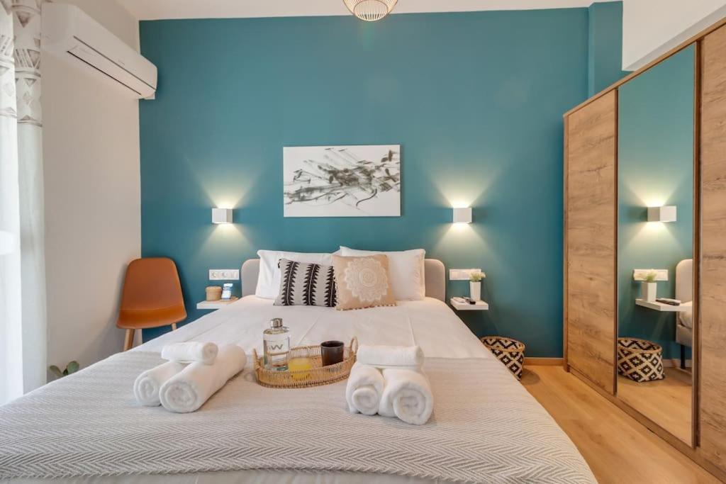 Deluxe Urban 2Br Apt By Nat. Archaelogical Museum Athens Luaran gambar
